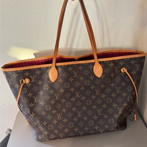 Louis Vuitton Neverfull GM with Pink Interior